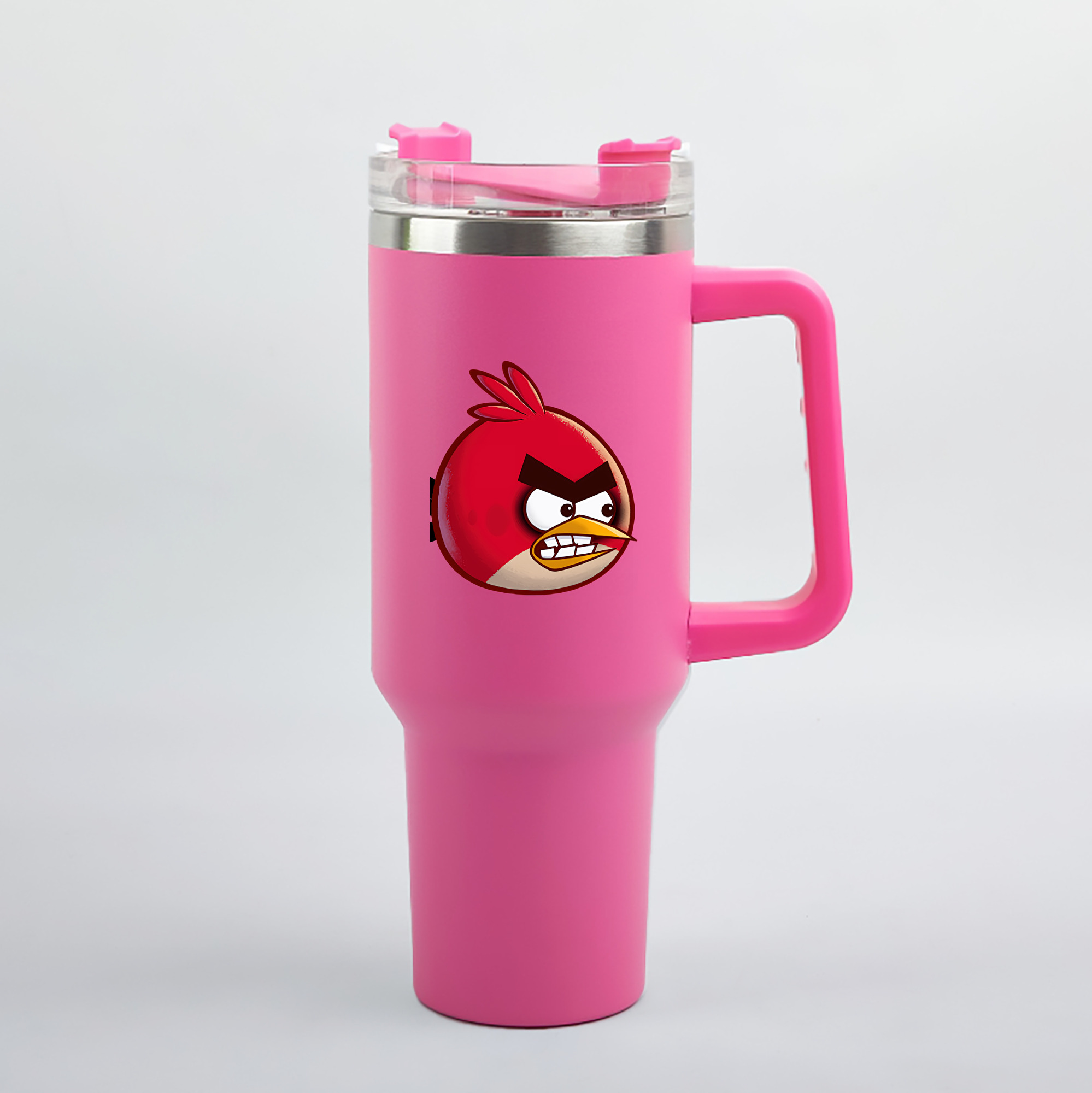 （画像用） Angry Birds アングリーバード 1200mL車用タンブラー（カラープリント）